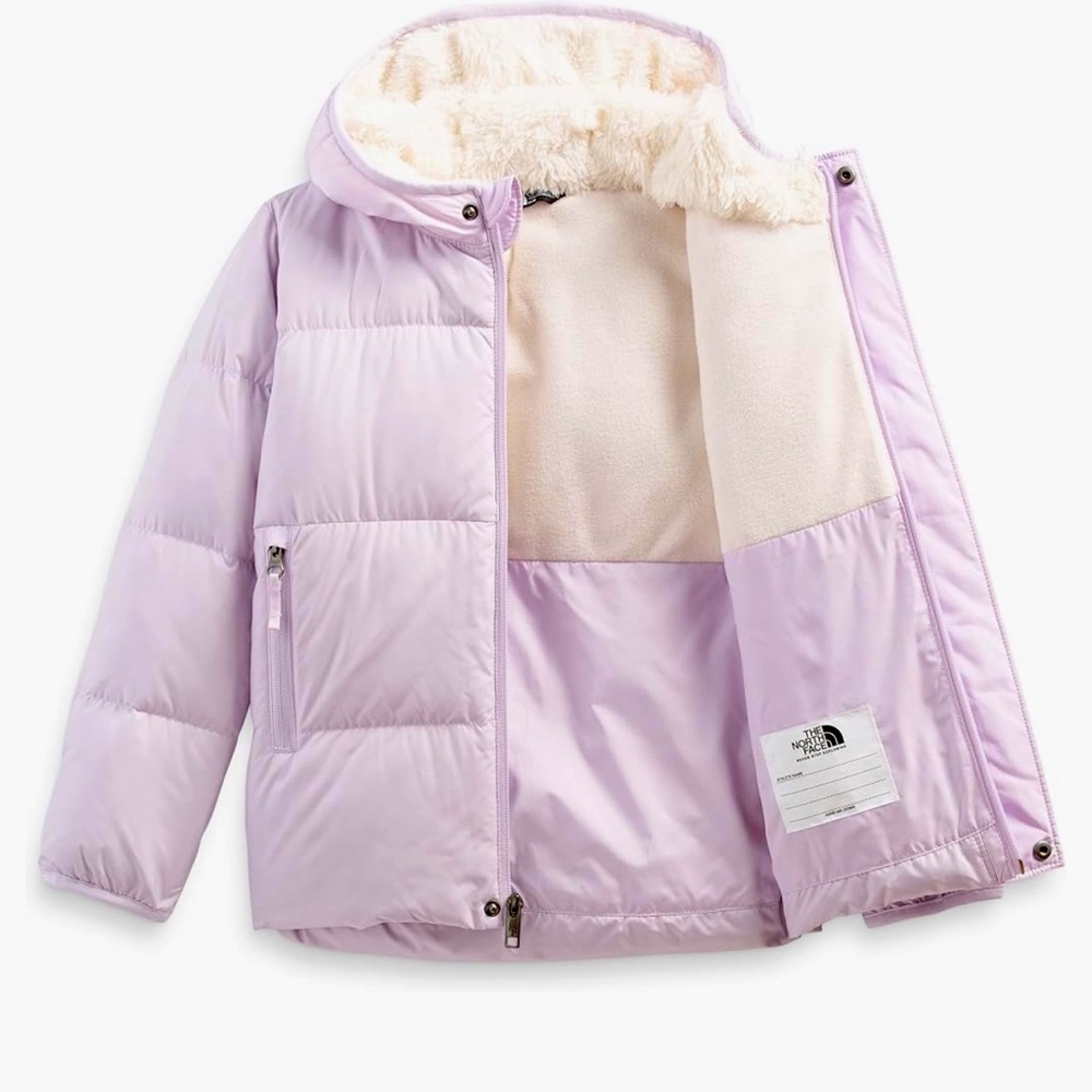 NORTH FACE FLEECE LINED JACKET 2T LAVENDER
